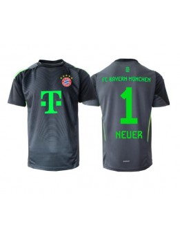 Muži Futbalové oblečenie Bayern Munich Manuel Neuer #1 Brankarsky 2025-26 Krátky Rukáv - Preč